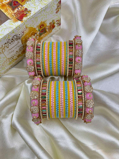 Ishhaara Traditional Patel Colored Bridal Chooda