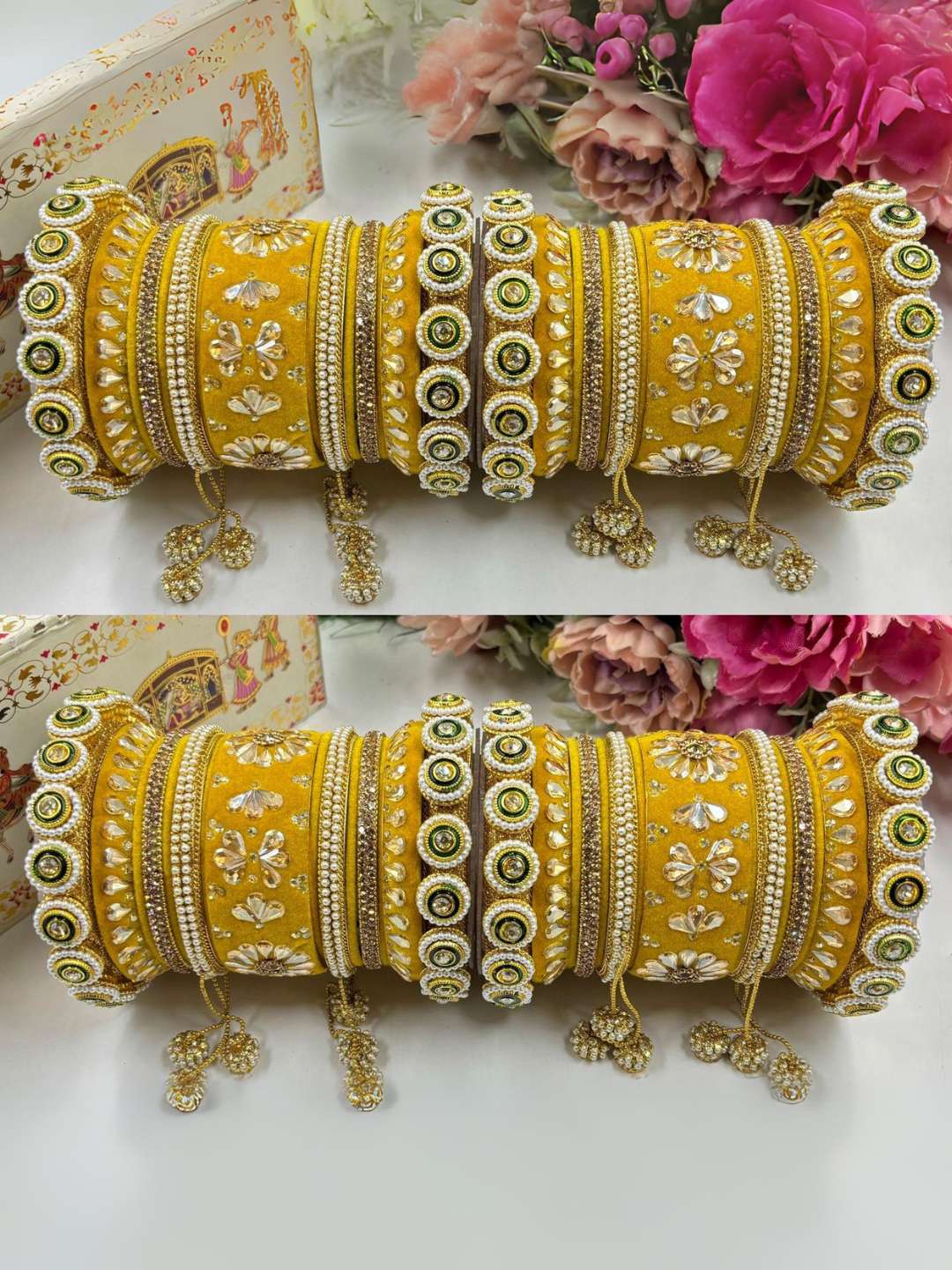 Ishhaara Traditional Rajasthani Bridal Chuda Set