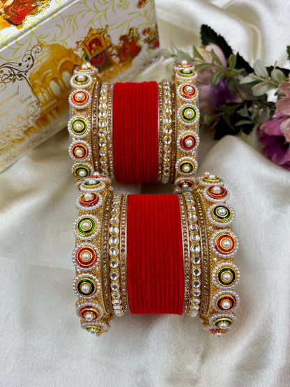 Ishhaara Traditional Rajwadi Chooda Set