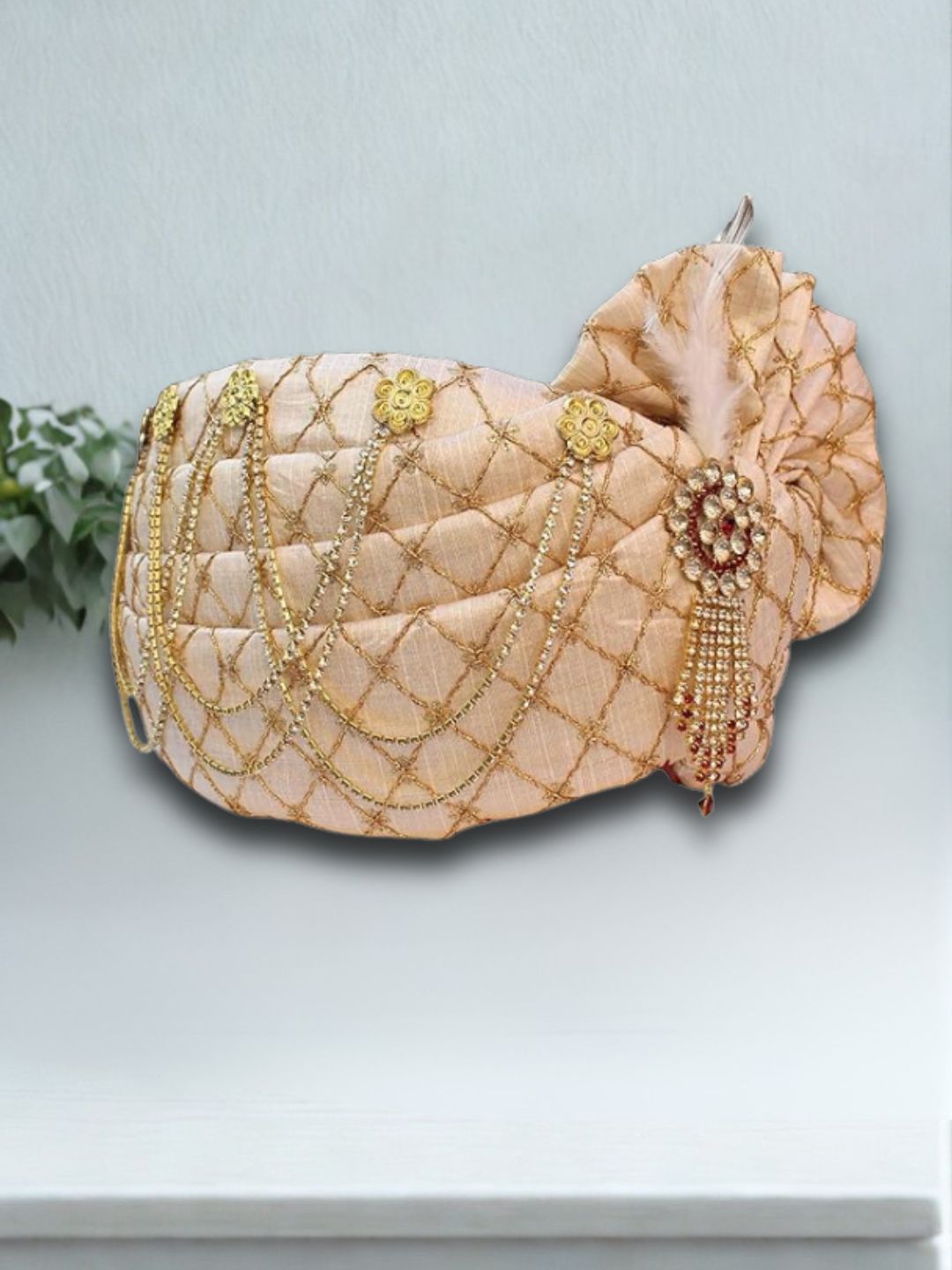Ishhaara Traditional Readymade Groom Head Safa