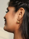 Ishhaara Trapezoid Hoop Earrings