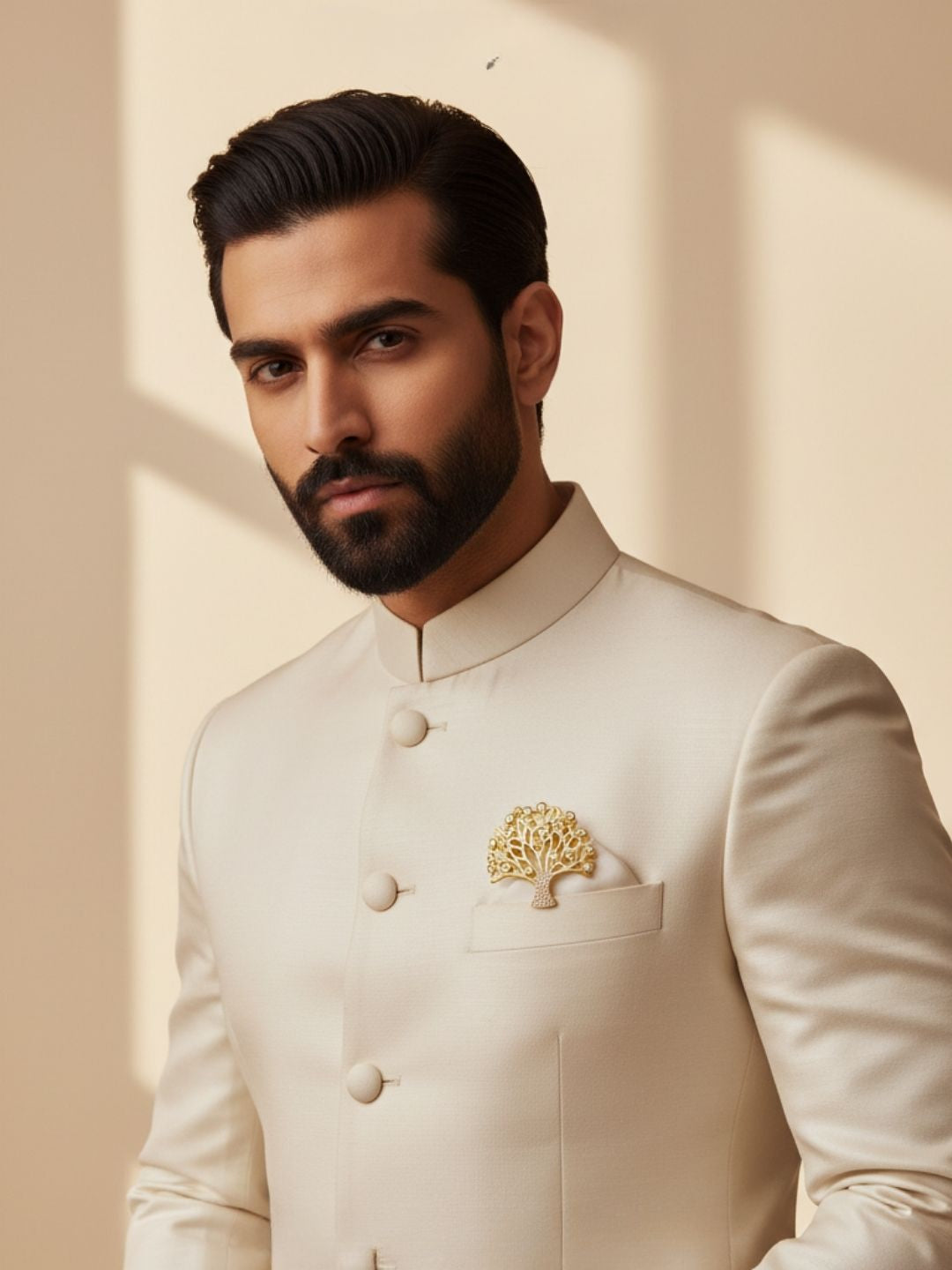 Ishhaara Tree Of Life Brooch