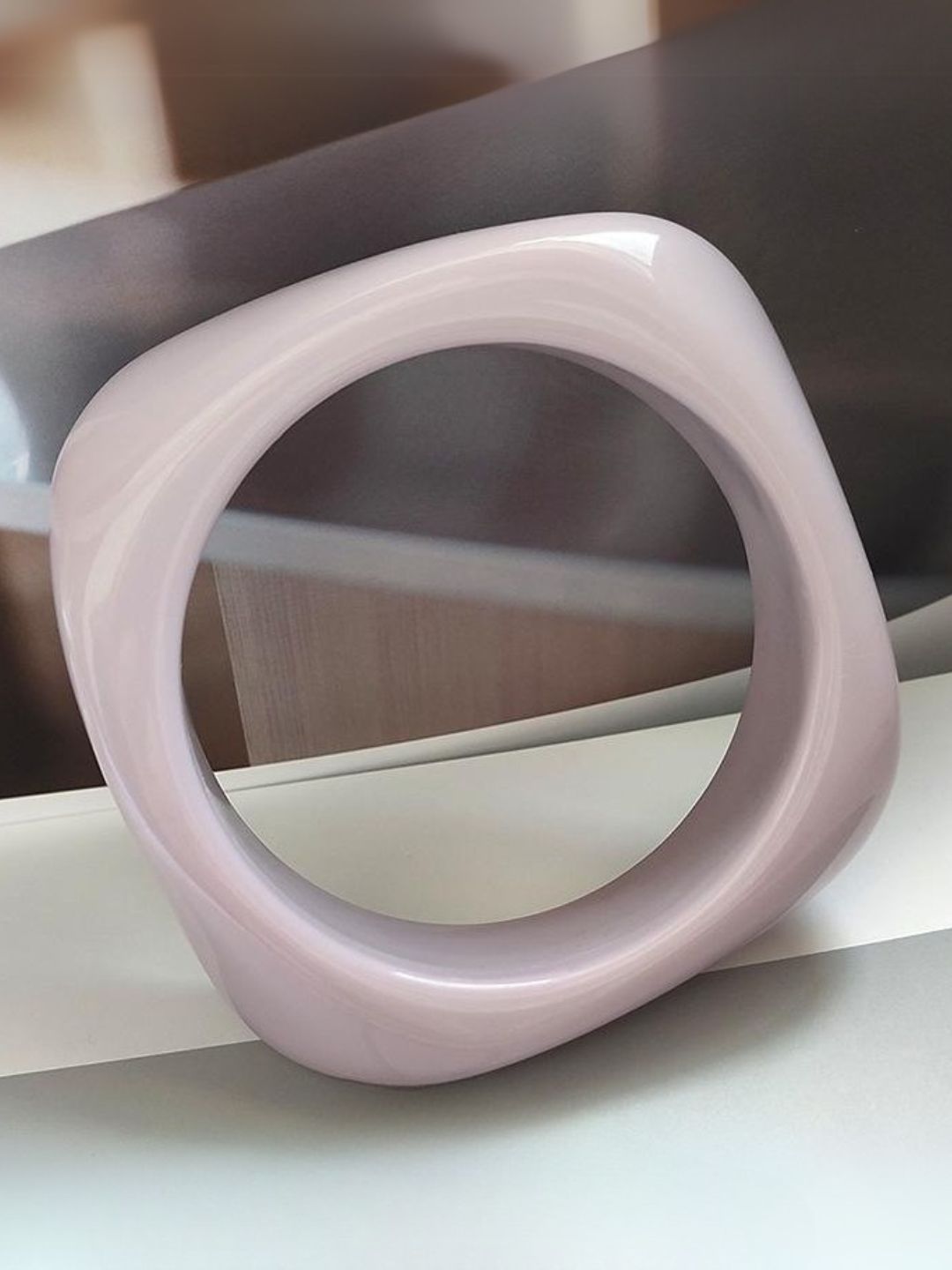 Ishhaara Trendy Korean Resin Acrylic Bangle Bracelet