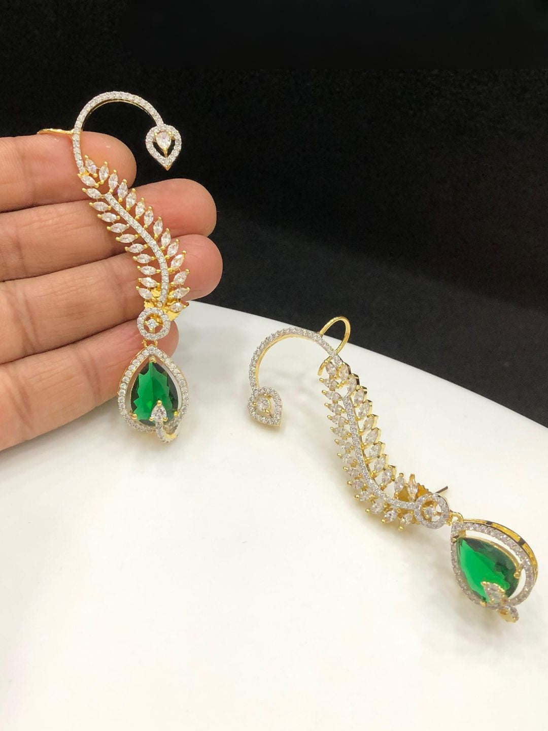 Ishhaara Trendy Statement Earcuff Earrings