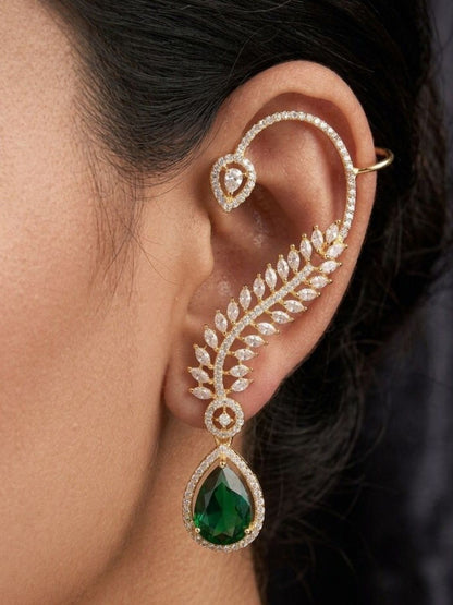 Ishhaara Trendy Statement Earcuff Earrings