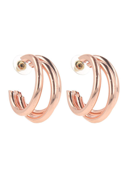 Ishhaara Triple Hoop Earrings