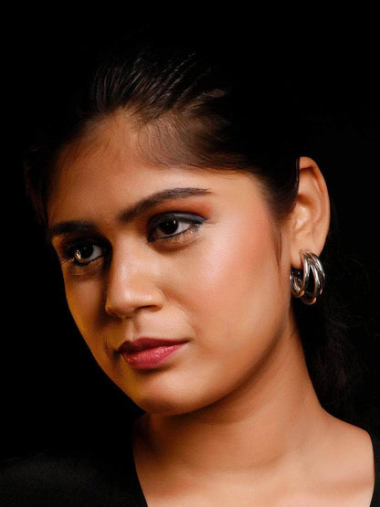 Ishhaara Triple Hoop Earrings