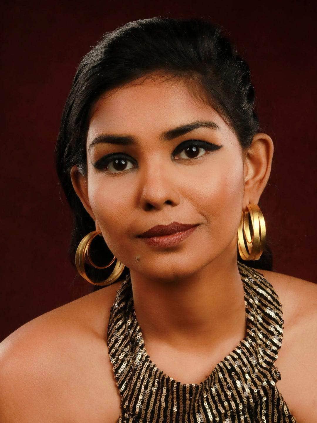 Ishhaara Triple Layer Twisted Hoop Earrings
