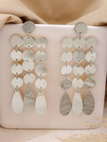 Ishhaara Triple Line Earrings Silver