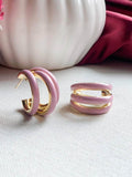 Ishhaara Triple Tiny Hoop Earrings