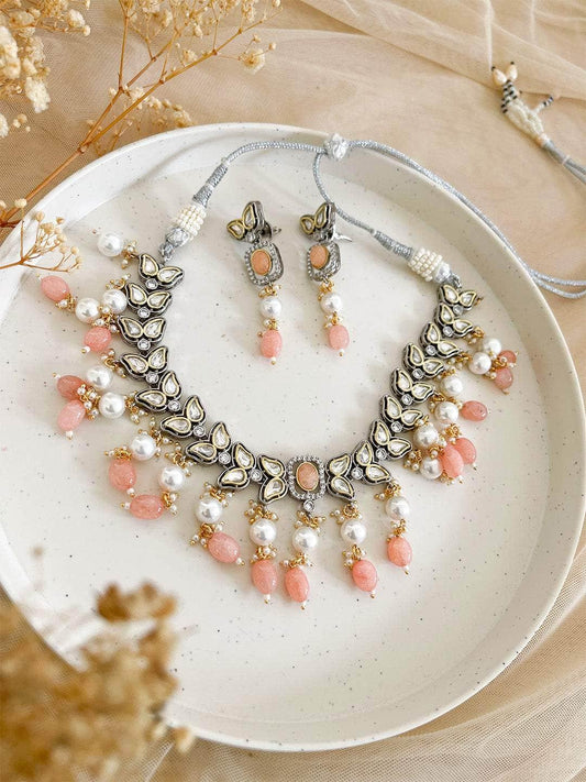 Ishhaara Tulips Pearl Beads Mala