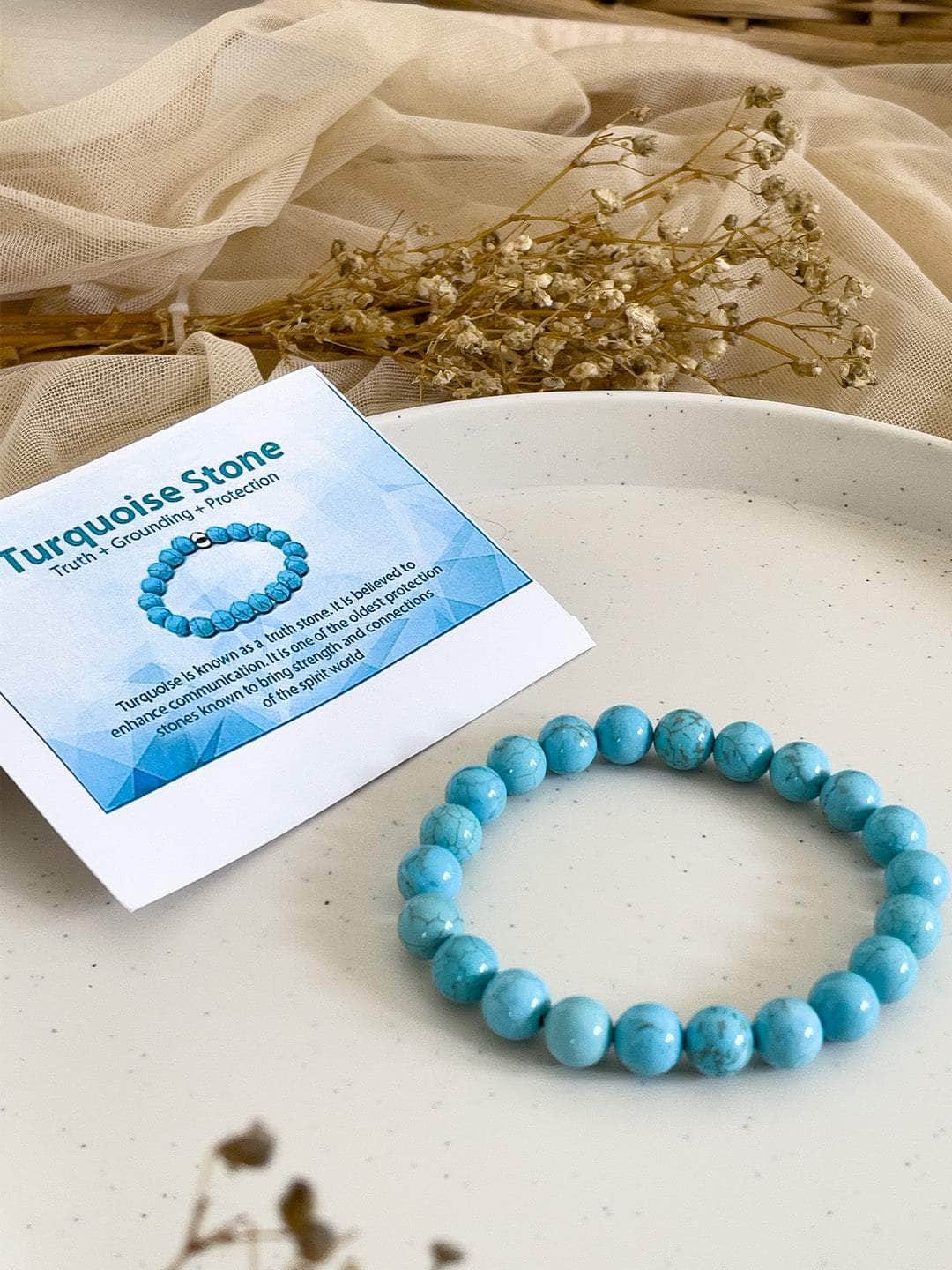 Ishhaara Turquoise Stone Bracelet
