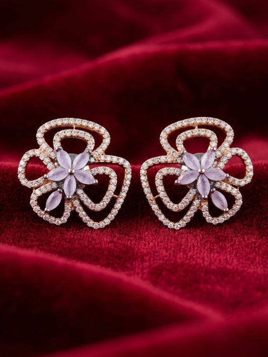 Ishhaara Twain Stud Earrings