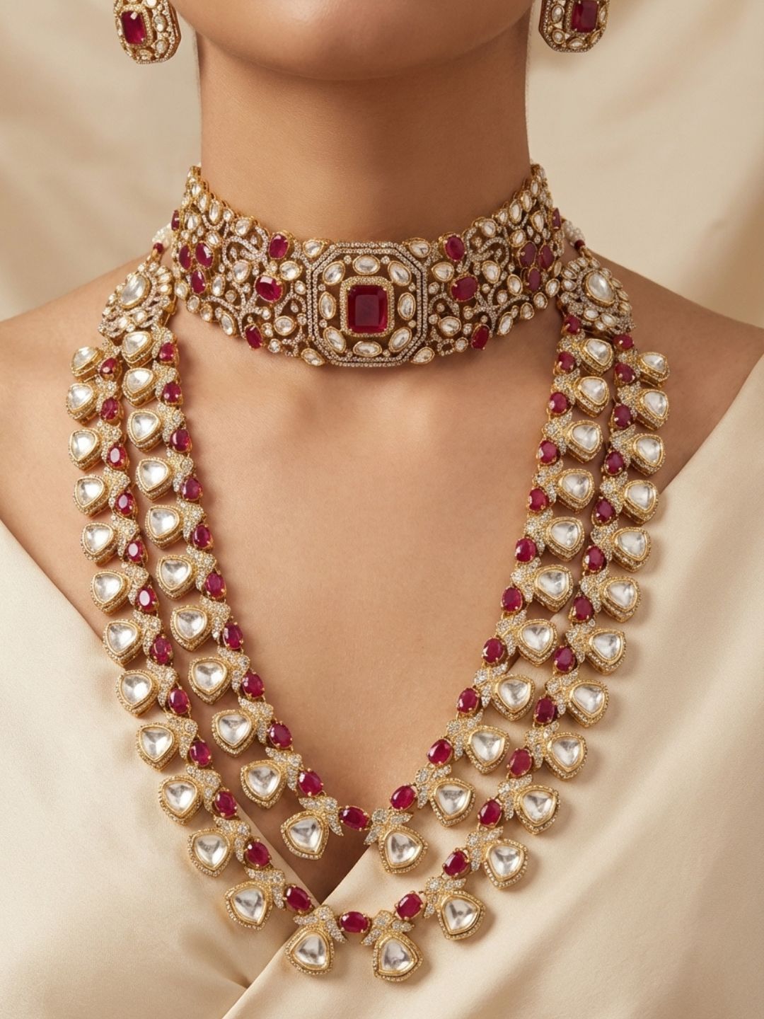 Ishhaara Twilight Bloom Necklace