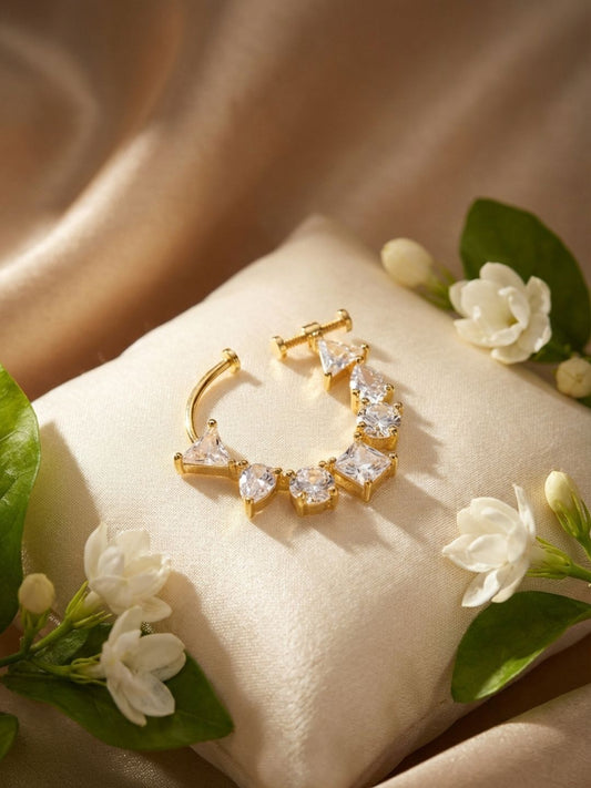 Ishhaara Twinkling Bejeweled Nosepins