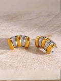 Ishhaara Two Toned Climber Earrings