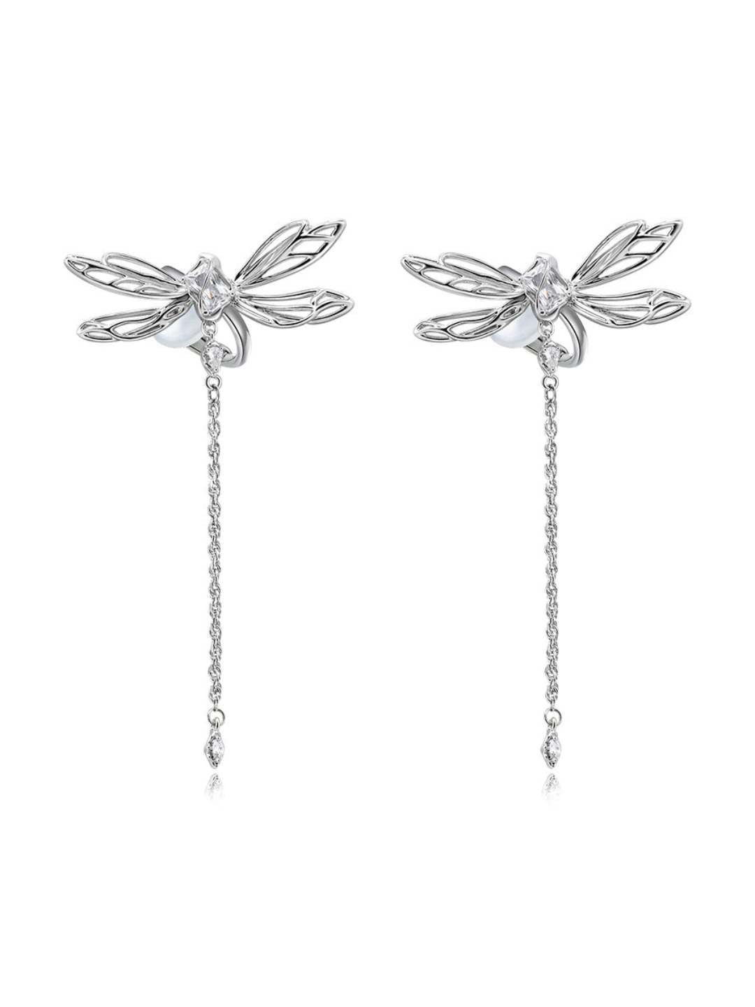 Ishhaara Ultimate Time Dragonfly Ear Cuffs