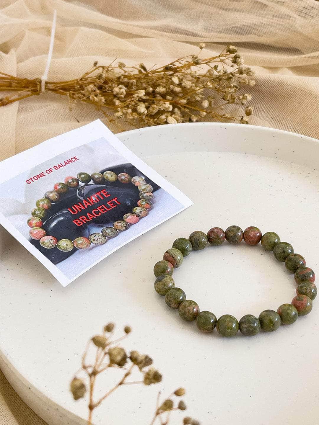 Ishhaara Unakite Bracelet For Inner Peace