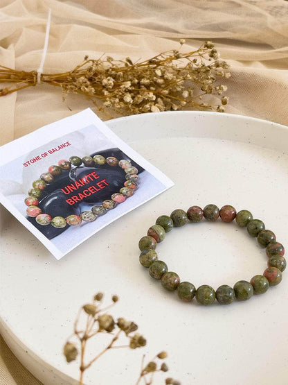 Ishhaara Unakite Bracelet For Inner Peace