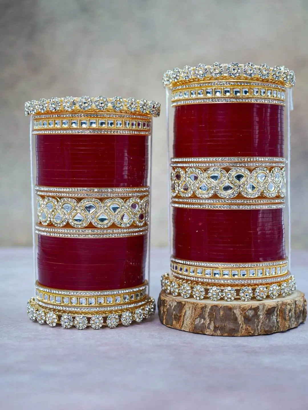Ishhaara Uncut Polki Kundan Studded Bridal Chooda
