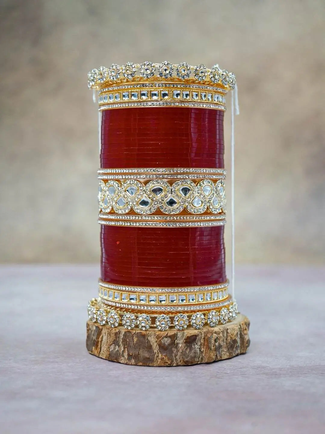 Ishhaara Uncut Polki Kundan Studded Bridal Chooda