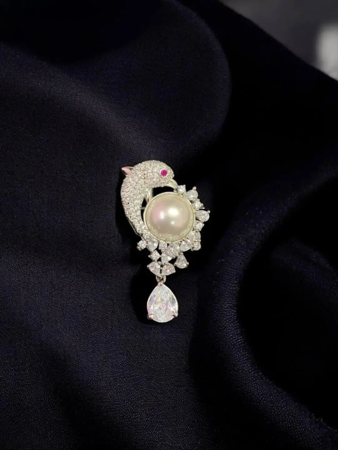 Ishhaara Unique Designer Groom Brooch