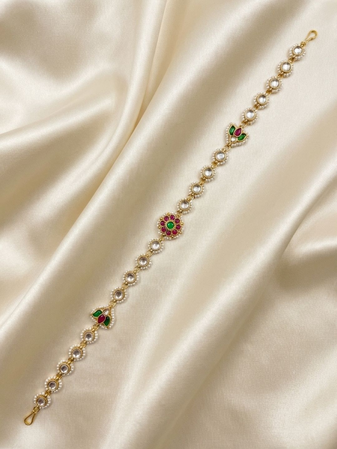 Ishhaara Unique Floral Kundan Jadau Sheeshphool