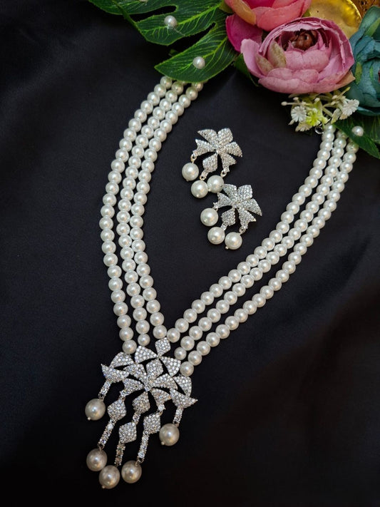 Ishhaara Unique Indo Western Fusion Necklace