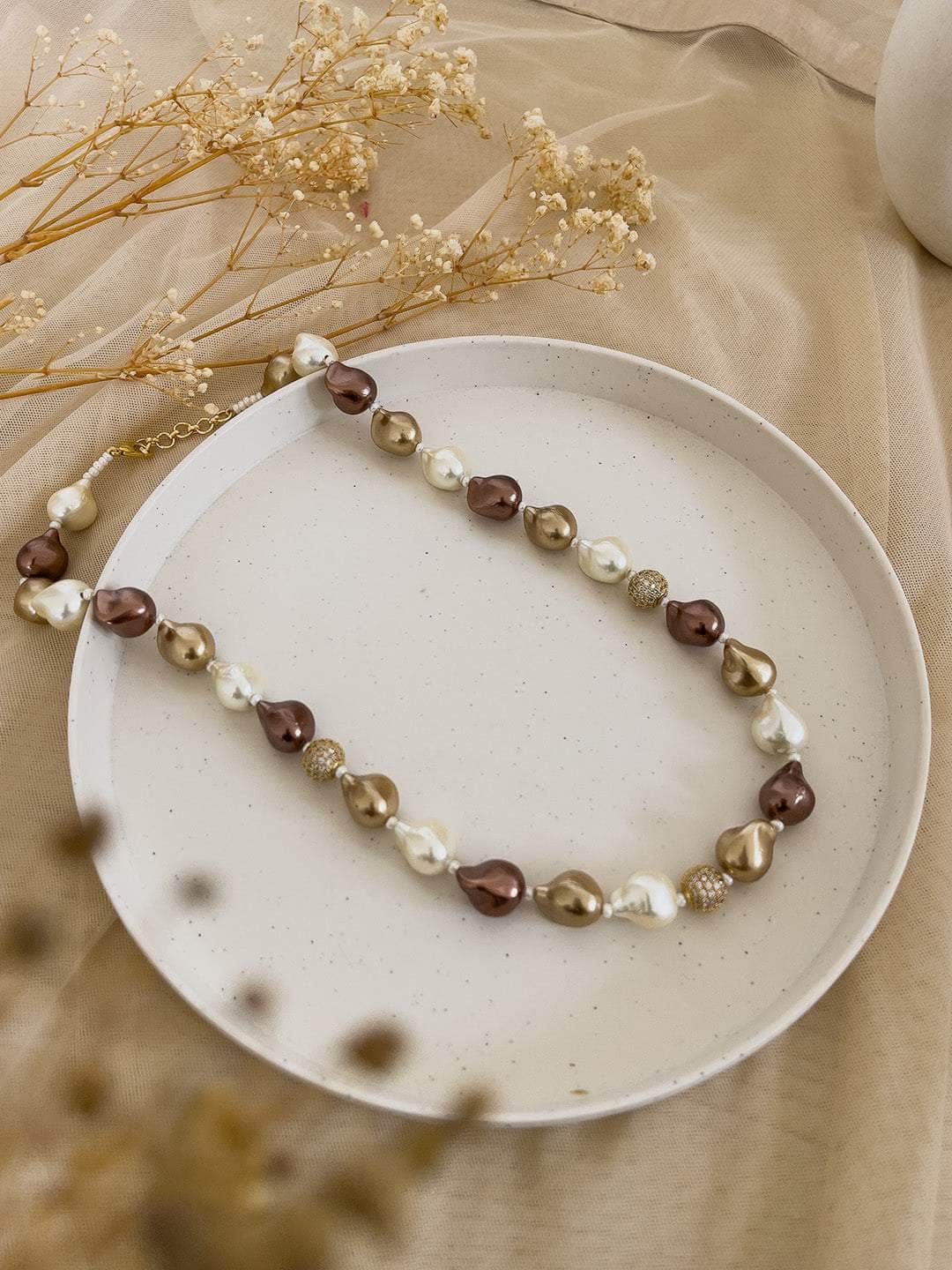 Ishhaara Unique Irregular Freshwater Pearls