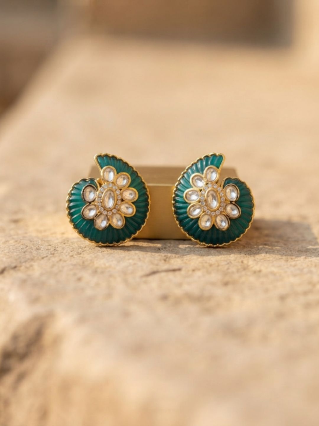 Ishhaara Unique Stud Earrings