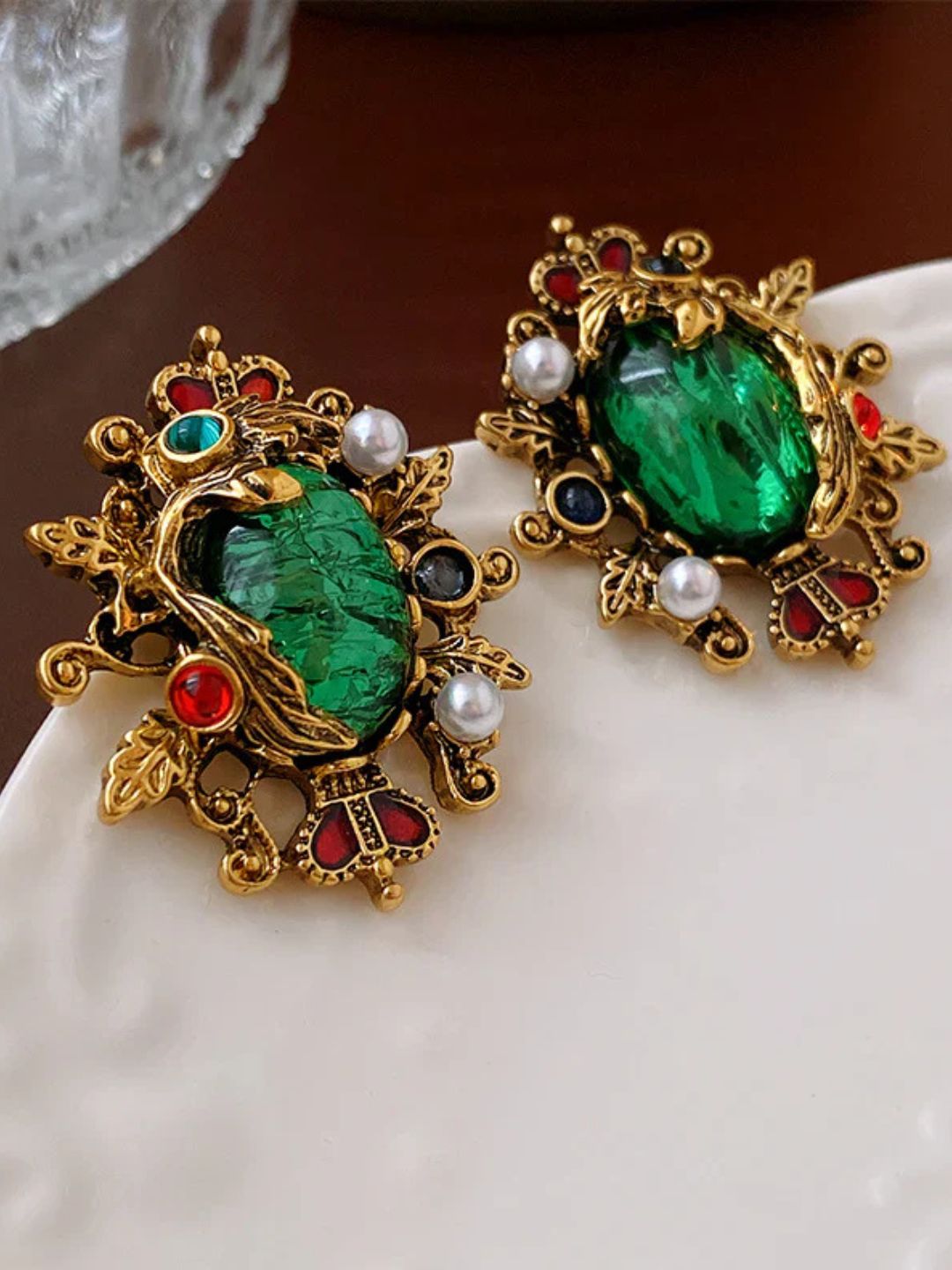 Ishhaara Veridian Majesty Earring