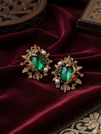 Ishhaara Veridian Majesty Earring