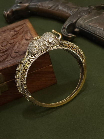 Ishhaara Victorian Elephant Openable Bangles
