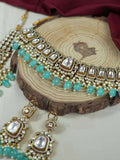 Ishhaara Victorian Pearl Necklace With Studs