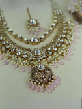 Ishhaara Victorian Pearl Necklace With Studs