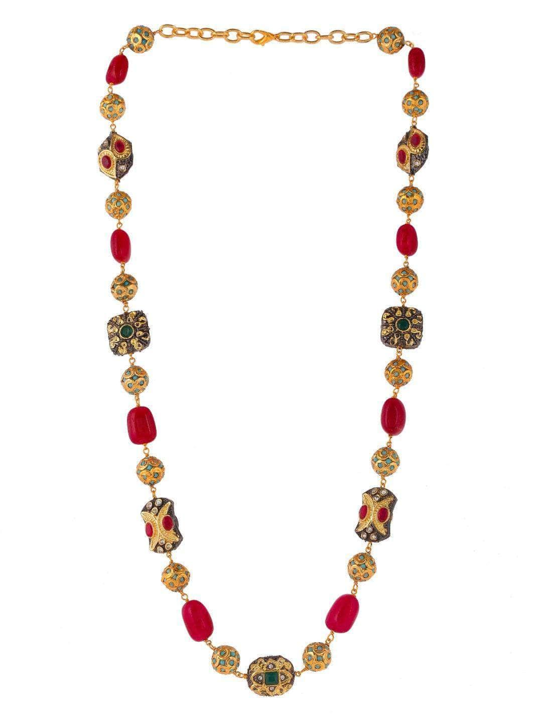 Ishhaara Victorian Semi Precious Long Chain