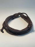 Ishhaara Vikram In Handmade Braided Leather Bracelet