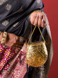 Ishhaara Vintage Brass Bucket Bag