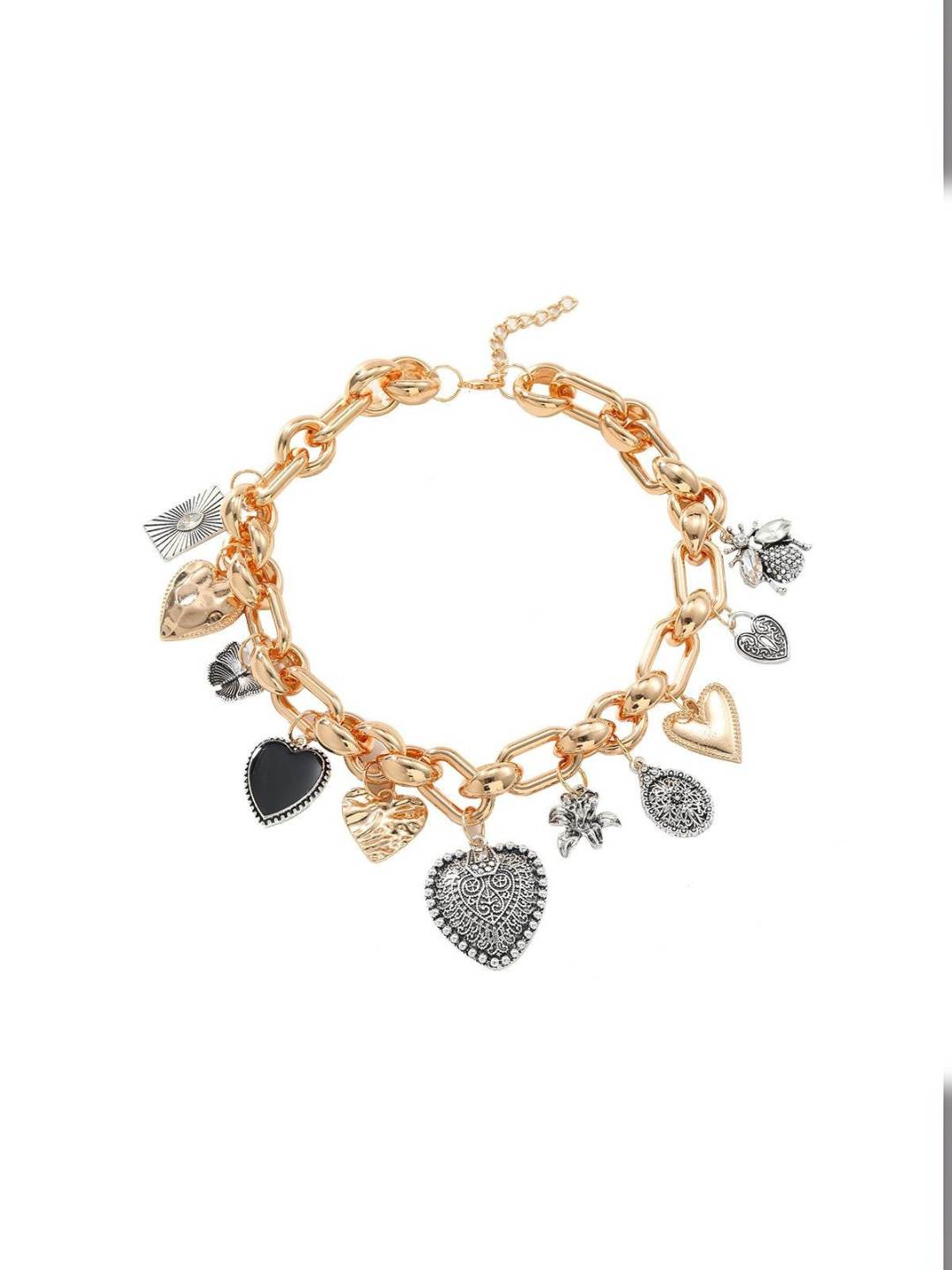 Ishhaara Vintage Heart Necklace