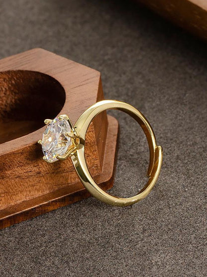 Ishhaara Vintage Moissanite Engagement Ring