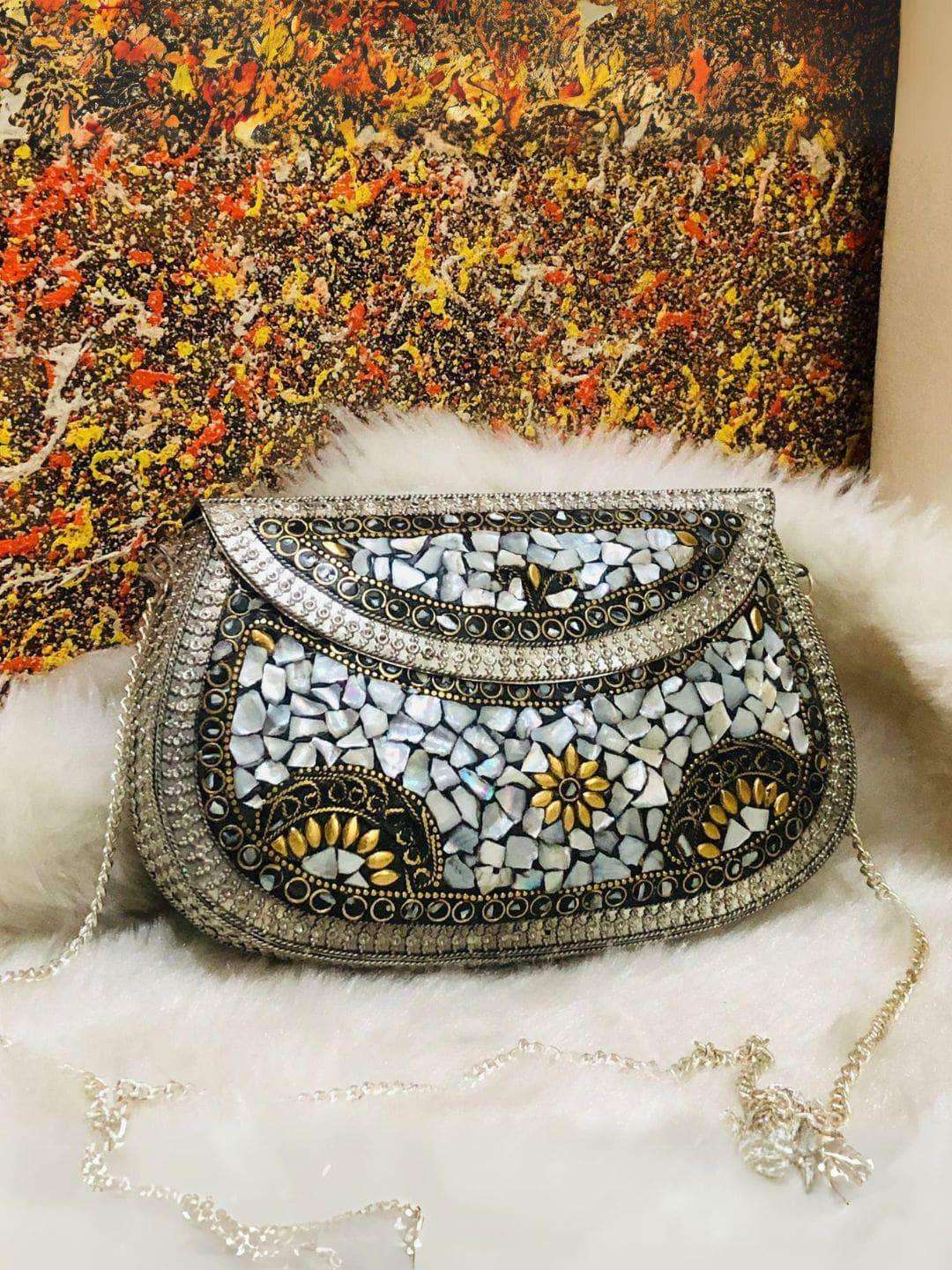 Ishhaara Vintage Style Statement Purse