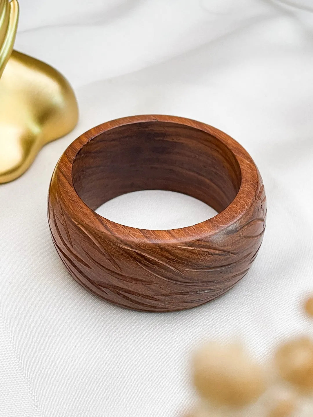 Ishhaara Vintage Wooden Bracelet Bangle