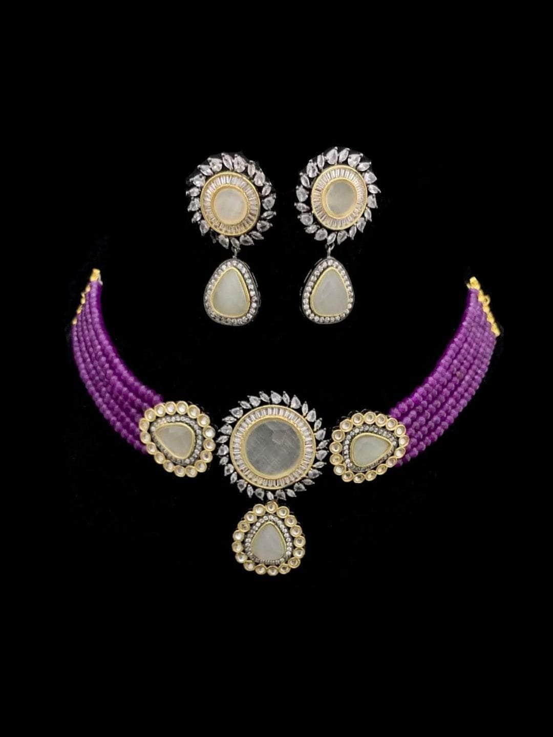 Ishhaara Palladium Choker