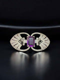 Ishhaara Violet Vintage Groom Brooch