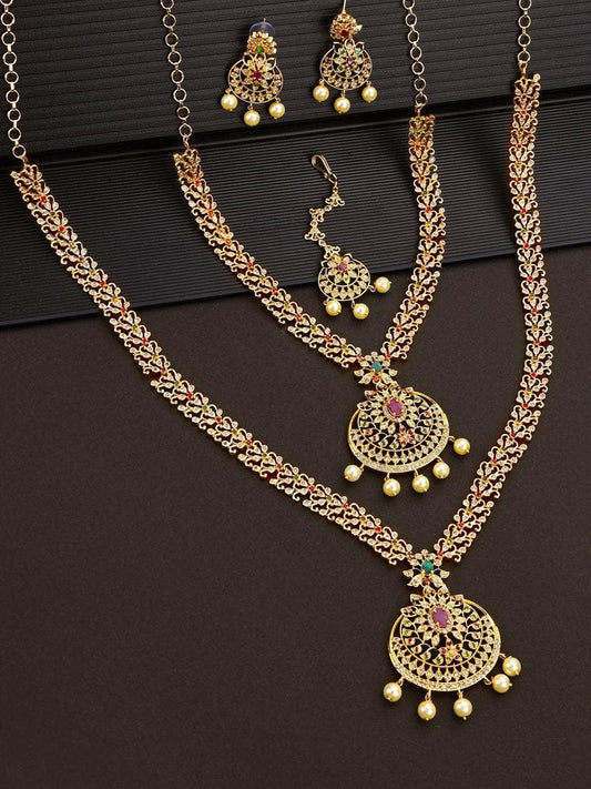 Ishhaara Wedding Party Necklace Set