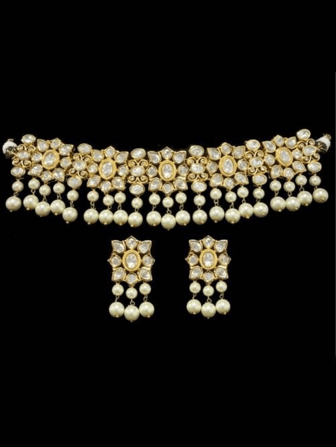 Ishhaara Polki Kundan Delicate Choker