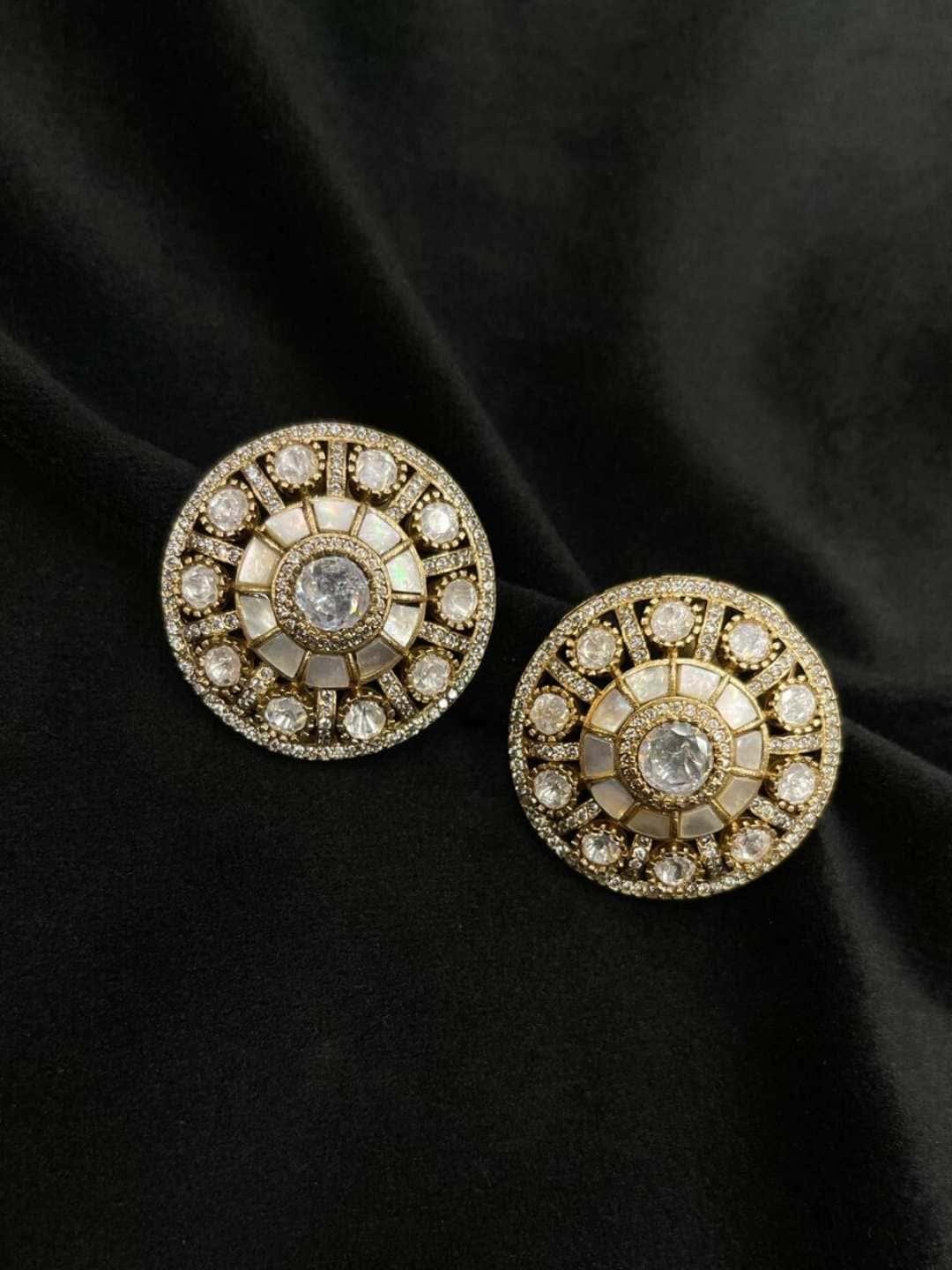 Ishhaara Polki Studs