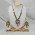 Ishhaara Reverse Ad Long Jumki And Necklace Set