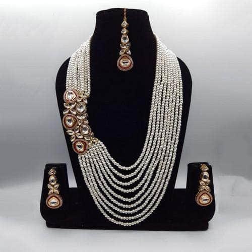 Ishhaara Side Patch Onex Necklace Set