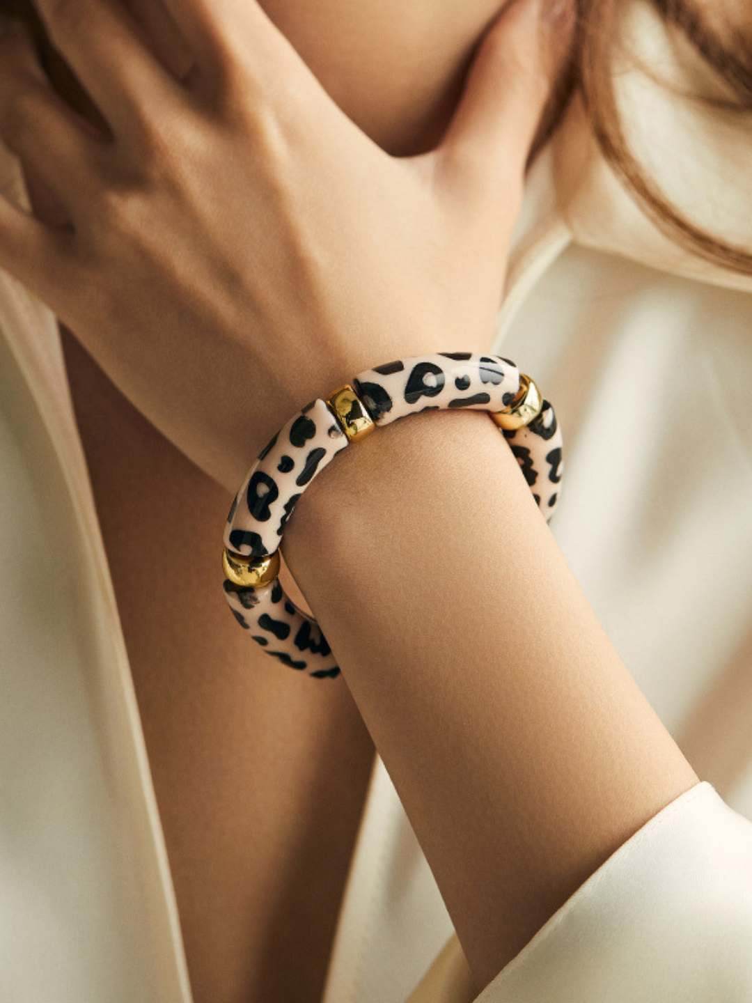Ishhaara Brown Stretchable Bracelets